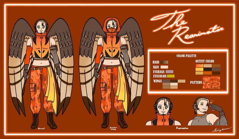 OC/Vtuber Reference Sheet